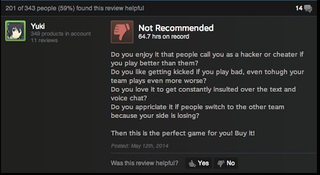 Illustration for article titled Counter-Strike: GO, As Told By Steam Reviews